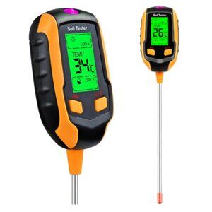 4-in-1 LCD Soil Tester - New